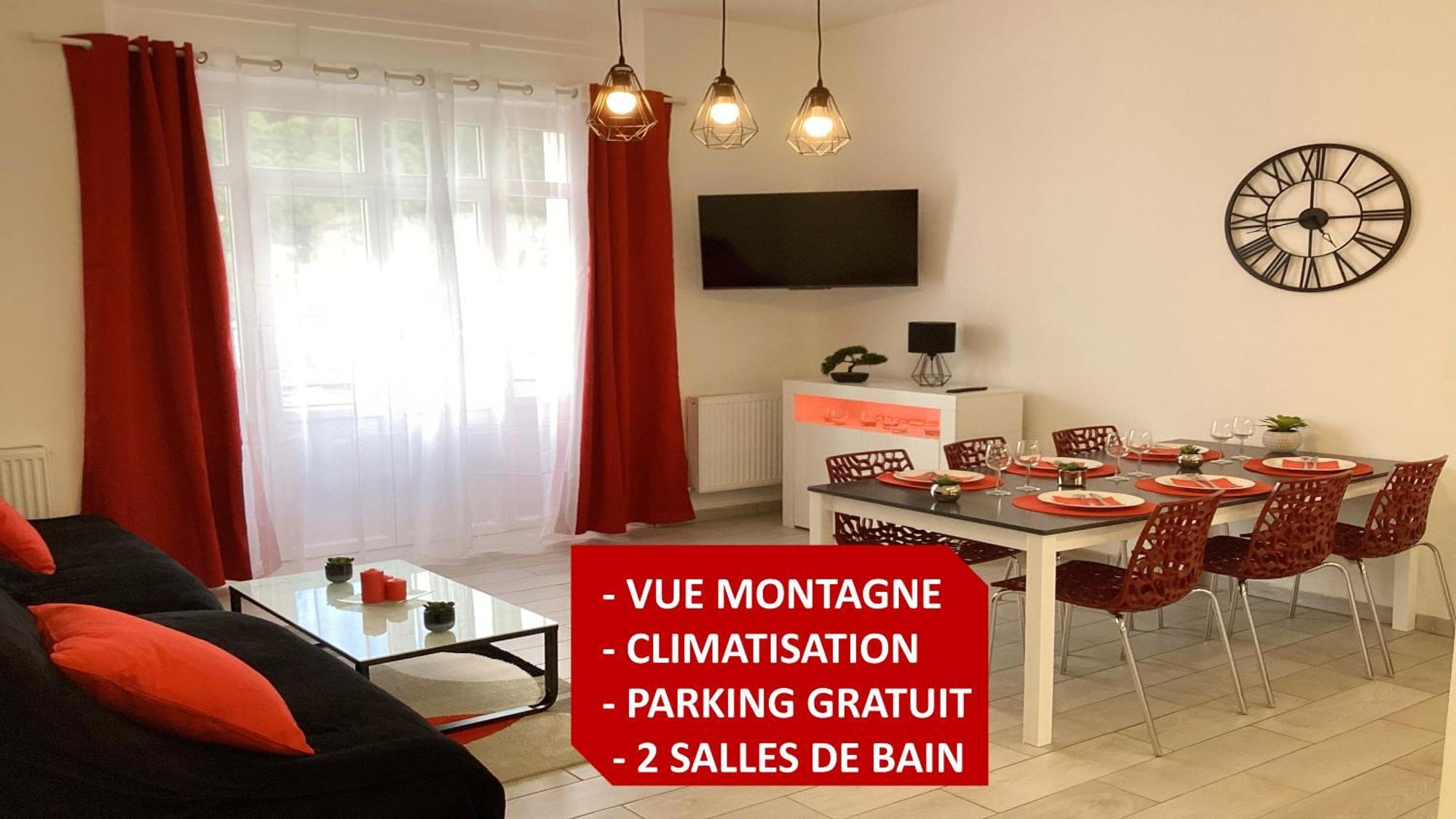 Appartement Stella 95 M2 Climatise Parking Proche Sanctuaires Lourdes Exteriör bild